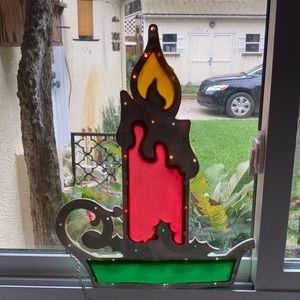 Christmas window deco